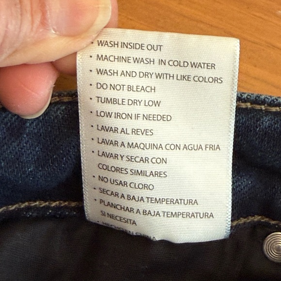 Kancan Denim Jeans Flare Size 7 Dark Wash 27x32 Mid Rise Cowgirl Stretch Long - Picture 8 of 12